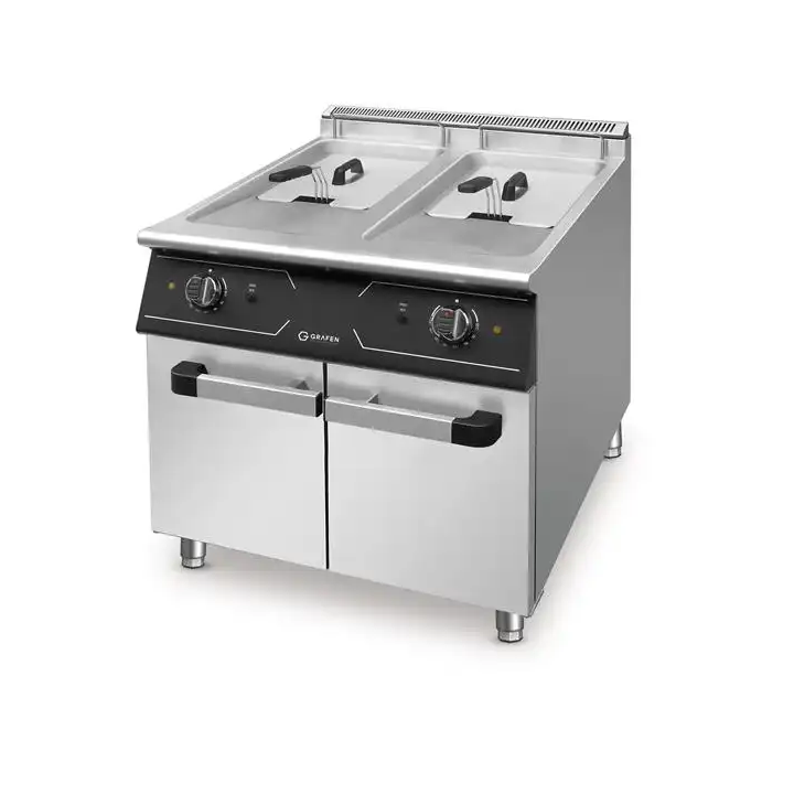 Frytownica elektryczna z szafką 2*24L PERFECTA GRAFEN