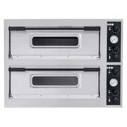 Piec do pizzy Basic XL 44, Prismafood, 2 komory, 400V/12000W, 1000x844x(H)745mm