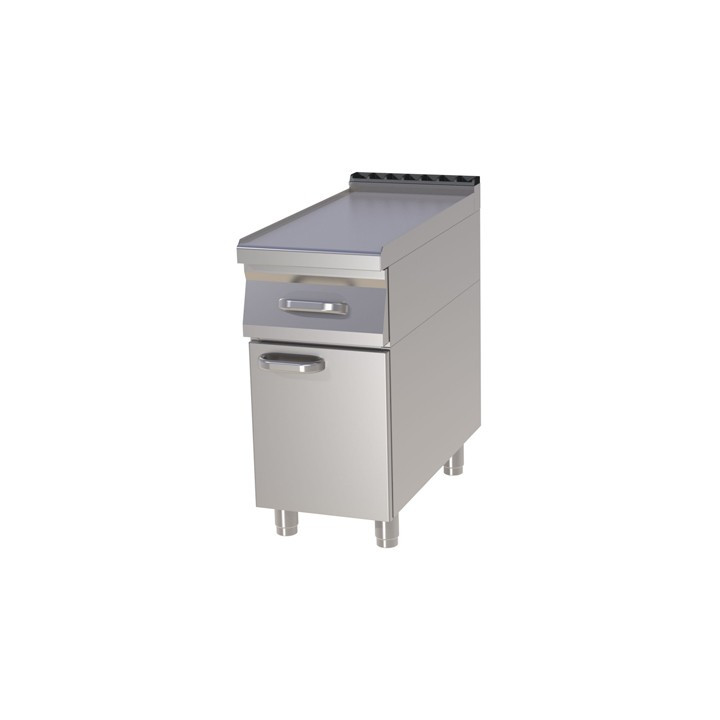 PP 90/80 D ﻿Płyta robocza z szufladą i drzwiami