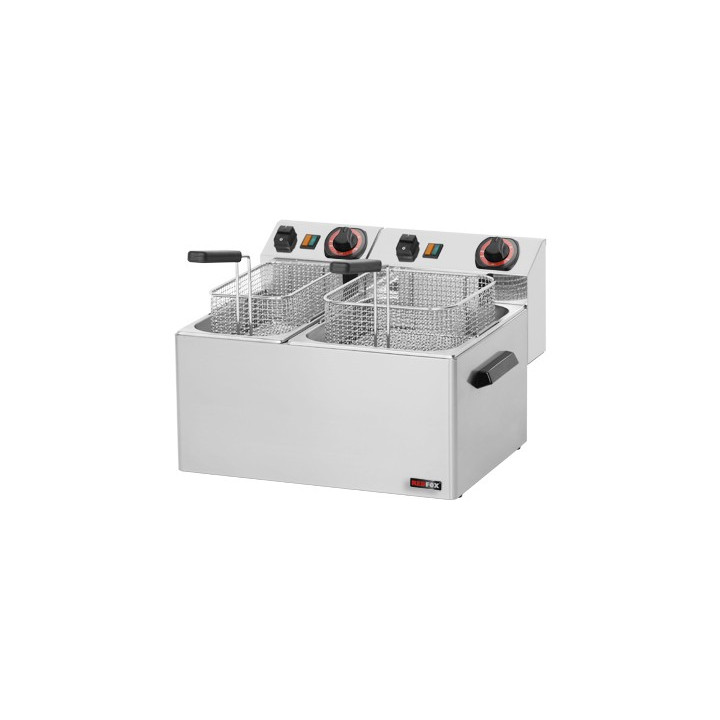 FE - 74 ﻿Frytownica elektryczna 8 + 5 l Redfox 00000234
