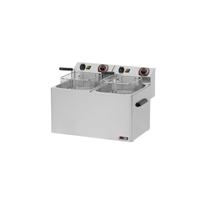 FE - 77 T ﻿Frytownica elektryczna 8 + 8 l trójfazowa Redfox 00000232