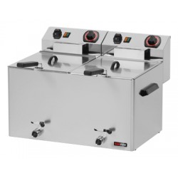 FE - 77 VT ﻿Frytownica elektryczna 8 + 8 l trójfazowa Redfox 00000233