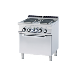 CFQ4-78 ET ﻿﻿Kuchnia elektryczna z piekarnikiem