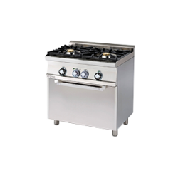 CF2-68 GEM WOK ﻿﻿Kuchnia gazowa WOK z piekarnikiem elektrycznym