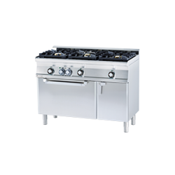 CF3-612 GEMV WOK ﻿﻿Kuchnia gazowa WOK z piekarnikiem elektrycznym