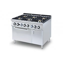 CF6-912 GEV ﻿﻿Kuchnia gazowa z piekarnikiem elektrycznym