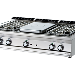 TP4T-712 G/P ﻿﻿Kuchnia żeliwna gazowa