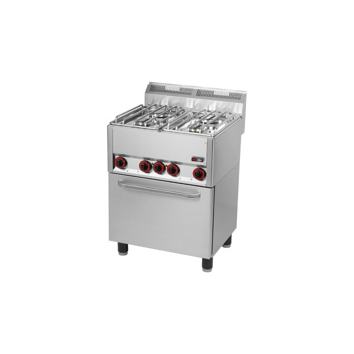 SPT 60 GL ﻿Kuchnia gazowa z piekarnikiem elektrycznym Redfox 00000539