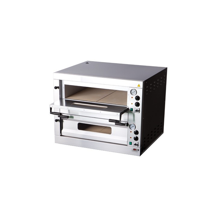 E - 8 ﻿Piec do pizzy 2-poziomowy 2*4*33cm Redfox 00006543