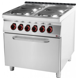 SPT 90/80 - 21 E ﻿﻿Kuchnia elektryczna z piekarnikiem Redfox 00007369