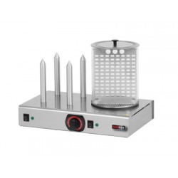 HD - 4N ﻿Hot-dog z pojemnikiem podgrzewanym Redfox 00000393