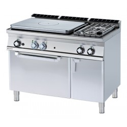 TPF2-712 GEV/P ﻿﻿Kuchnia żeliwna gazowa z piekarnikiem elektrycznym