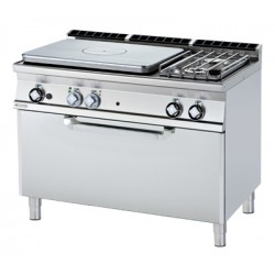 TPF2-712 G/P ﻿﻿Kuchnia żeliwna ﻿z piekarnikiem gazowa