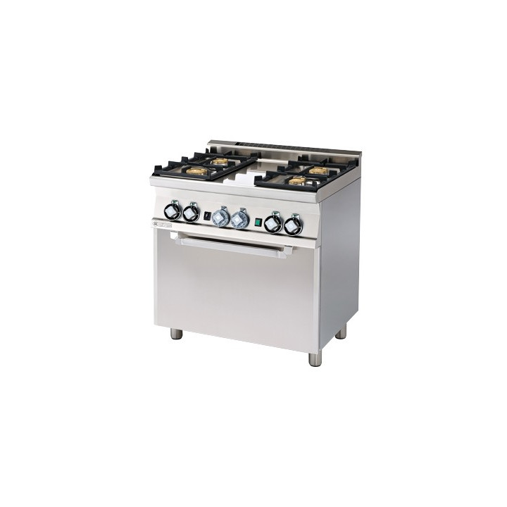 CF4-68 GEM ﻿﻿Kuchnia gazowa z piekarnikiem elektrycznym