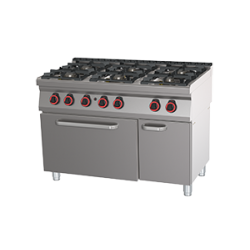 SPT 70/120 21 G ﻿Kuchnia gazowa z piekarnikiem