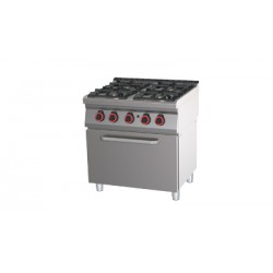 SPBT 70/80 21 G ﻿Kuchnia gazowa z piekarnikiem