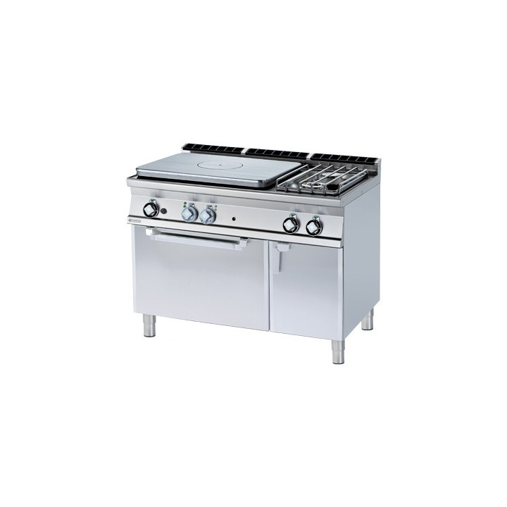 TPFV2-712 GEV/P ﻿﻿Kuchnia żeliwna gazowa z piekarnikiem elektrycznym