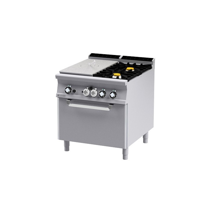 TPFV2-98 GE ﻿﻿Kuchnia ﻿żeliwna gazowa z piekarnikiem elektrycznym