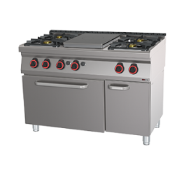 STPT 70/120 21 G ﻿Kuchnia z piekarnikiem gazowa