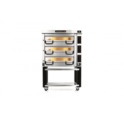 PM 723ED Piec do pizzy 3-komorowy sterowany elektronicznie  3x6x⌀25 cm | Modular PM 700 Pizza Master