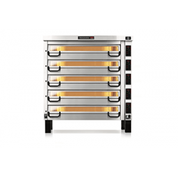 PM 745ED Piec do pizzy 5-komorowy sterowany elektronicznie 5x15x⌀25 cm | Modular PM 700 Pizza Master