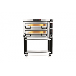 PM 822ED Piec do pizzy 2-komorowy sterowany elektronicznie 2x9x⌀25 cm | Modular PM 800 Pizza Master