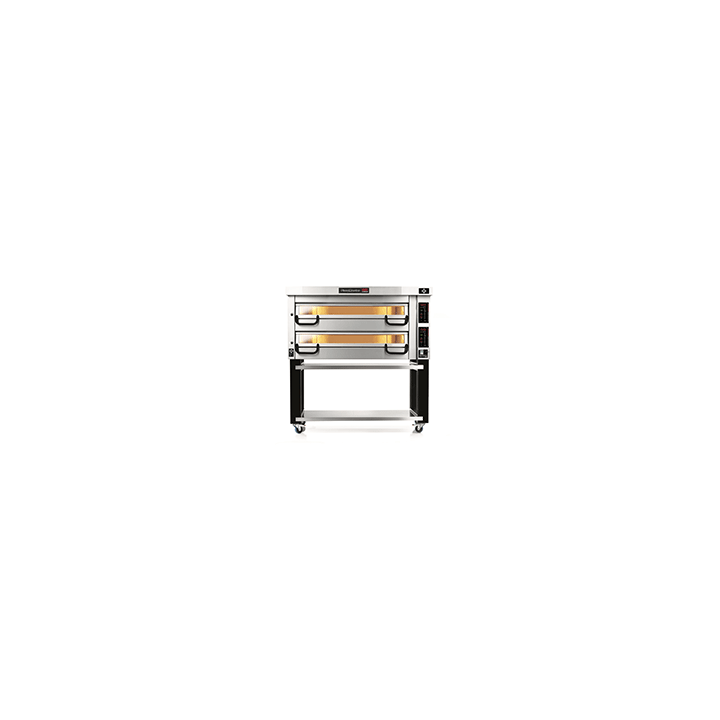 PM 832ED Piec do pizzy 2-komorowy sterowany elektronicznie 2x14x⌀25 cm | Modular PM 800 Pizza Master