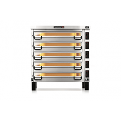 PM 845ED Piec do pizzy 5-komorowy sterowany elektronicznie 5x18x⌀25 cm | Modular PM 800 Pizza Master