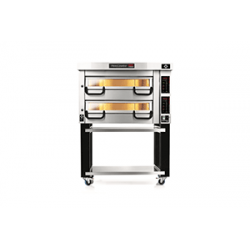 PM 912ED Piec do pizzy 2-komorowy sterowany elektronicznie 2x6x⌀25 cm | Modular PM 900 Pizza Master