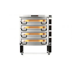 PM 924ED Piec do pizzy 4-komorowy sterowany elektronicznie 4x12x⌀25 cm | Modular PM 900 Pizza Master