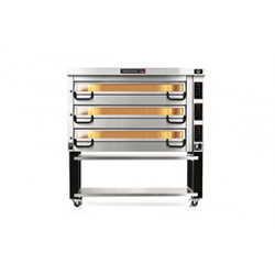 PM 933ED Piec do pizzy 3-komorowy sterowany elektronicznie 3x18x⌀25 cm | Modular PM 900 Pizza Master