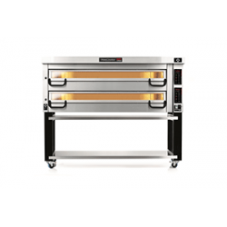 PM 942ED Piec do pizzy 2-komorowy sterowany elektronicznie 2x24x⌀25 cm | Modular PM 900 Pizza Master