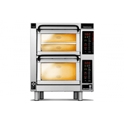 PM 352ED-1 Piec do pizzy 2-komorowy sterowany elektronicznie 3x⌀25 cm - 3 piętra | CounterTop 350 Pizza Master