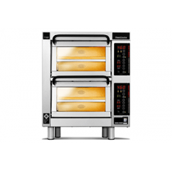 PM 352 ED-2 Piec do pizzy 2-komorowy sterowany elektronicznie 4x⌀25 cm - 4 piętra | CounterTop 350 Pizza Master