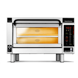 PM 451ED-1 Piec do pizzy 1-komorowy sterowany elektronicznie 4x⌀25 cm - 2 piętra | CounterTop 450 Pizza Master