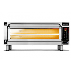 PM 451ED-DW Piec do pizzy 1-komorowy sterowany elektronicznie 4x⌀25 cm - 1 piętro | CounterTop 450 Pizza Master