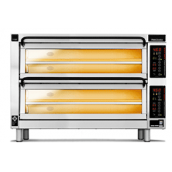 PM 452ED -1DW Piec do pizzy 2-komorowy sterowany elektronicznie 12x⌀25 cm - 3 piętra | CounterTop 450 Pizza Master