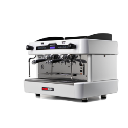 Q 2/W Ekspres do kawy 2-grupowy biały