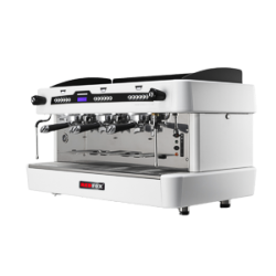 Q 3/W Ekspres do kawy 3-grupowy biały