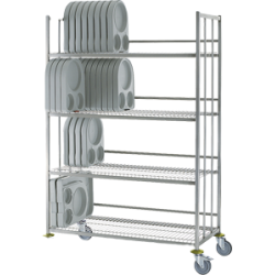 Wózek 4 półkowy na tace