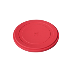 Pokrywka silikonowa czerwona do talerza obiadowego