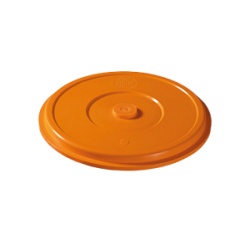 Pokrywka syntetyczna pomarańczowa do talerza obiadowego