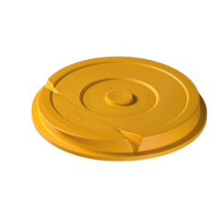 Pokrywka syntetyczna żółta do talerza obiadowego