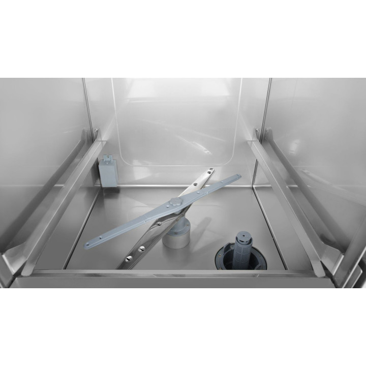 Zmywarka 50x50 Doppio pompa spustowa, 2 dozowniki, HENDI, 230V/400V 2 cykle mycia