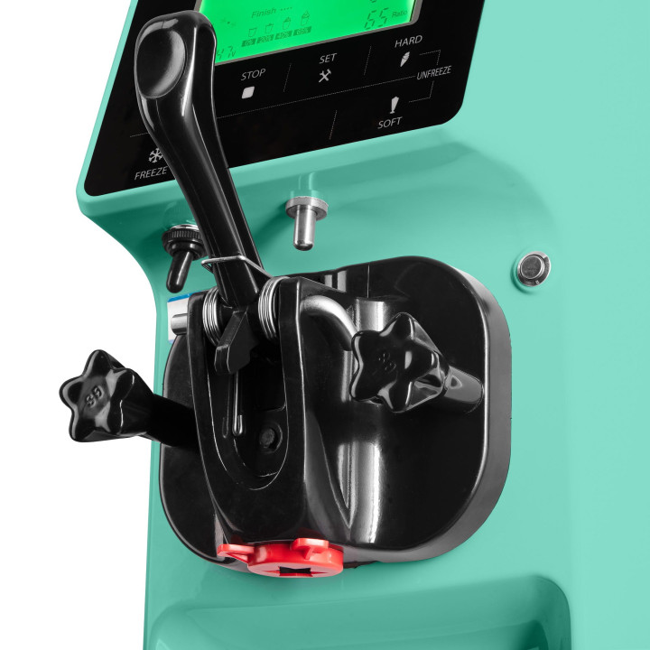 Maszyna do lodów włoskich RQ16E-T | zielona | 6l