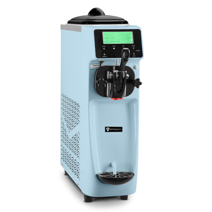 Maszyna do lodów włoskich RQ16E-B | niebieska | 6l