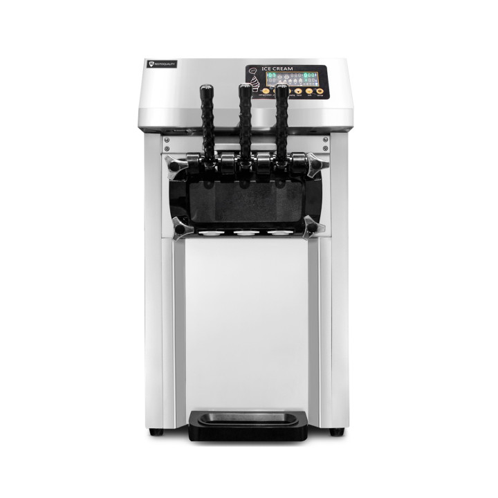 Maszyna do lodów włoskich RQBJT126S | pompa napowietrzająca | nocne chłodzenie | 2x4 l