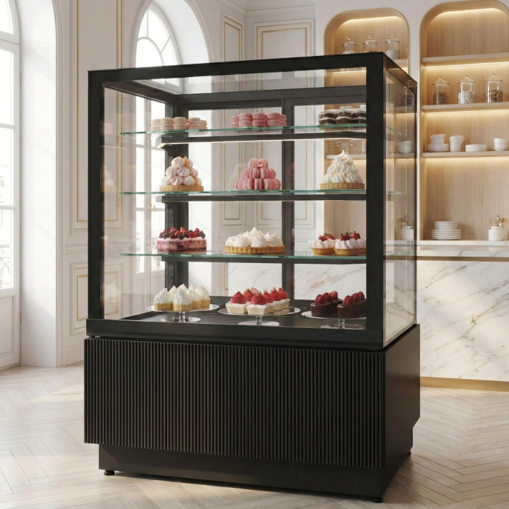 Witryna cukiernicza chłodnicza | Dolce Fresca 900 | 945x670x1285 mm