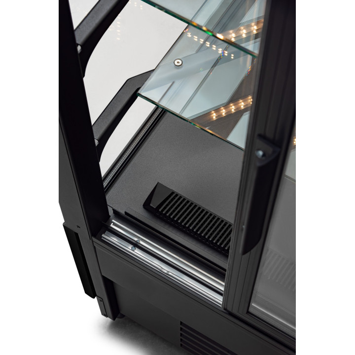 Witryna cukiernicza chłodnicza | Dolce Fresca 900 | 945x670x1285 mm