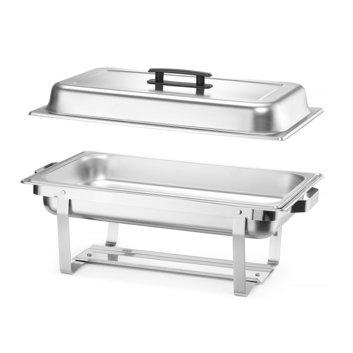 Podgrzewacz na pastę – zestaw 4 szt., HENDI, GN 1/1, 7,5L, 600x355x(H)305mm